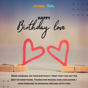 godly birthday messages for hubby