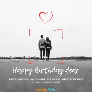 romantic birthday wishes for bf