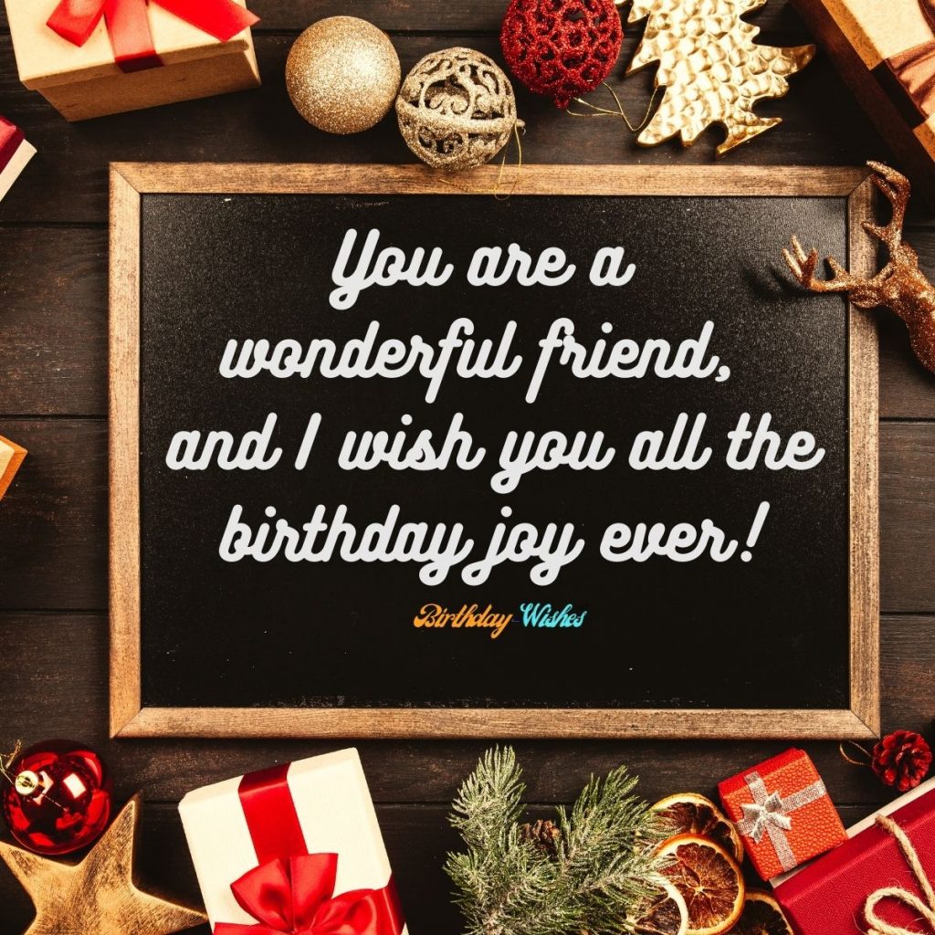 short birthday wishes for wonderful friend