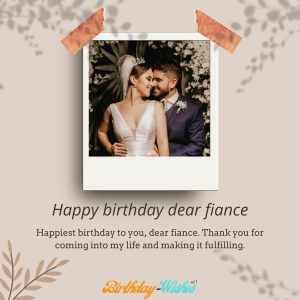 birthday wishes for soon-to-be-husband