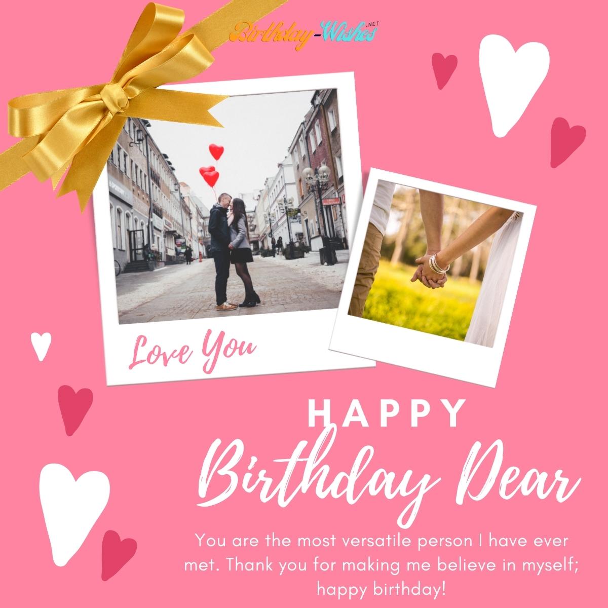 Birthday Wishes for Boyfriend - Romantic and Heart Touching