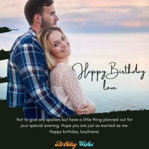 short and sweet happy birthday boyfriend wishes