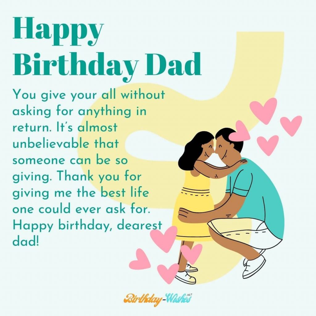birthday wish from daughter