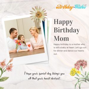 happy birthday mom quote from daughter