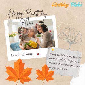 happy birthday wish for mother from daughter