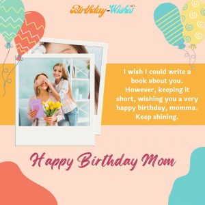 birthday quote from daughter for her mother