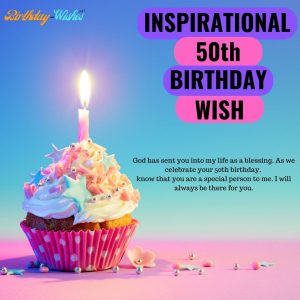 inspirational 50th birthday greeting
