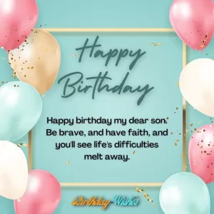 Wishes for Youngest son 15