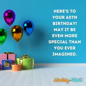 Funny messages on 60th Birthday 3