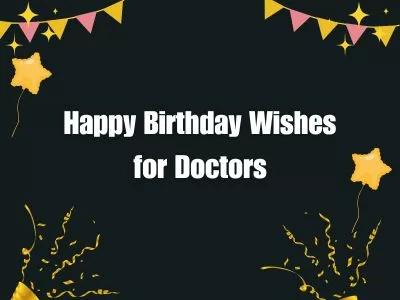 Birthday Wishes for Doctors