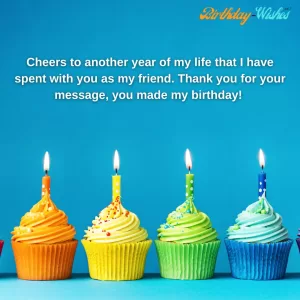 birthday wishes replies for loved ones