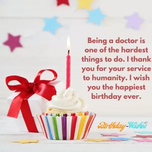 Wishes for your doctor