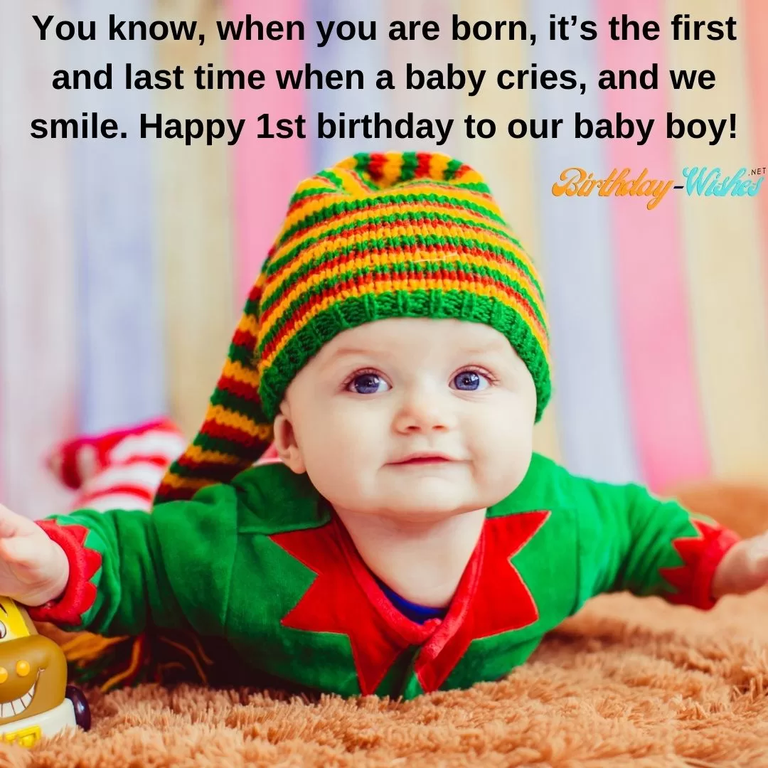 Birthday Wishes for Baby Boy 7