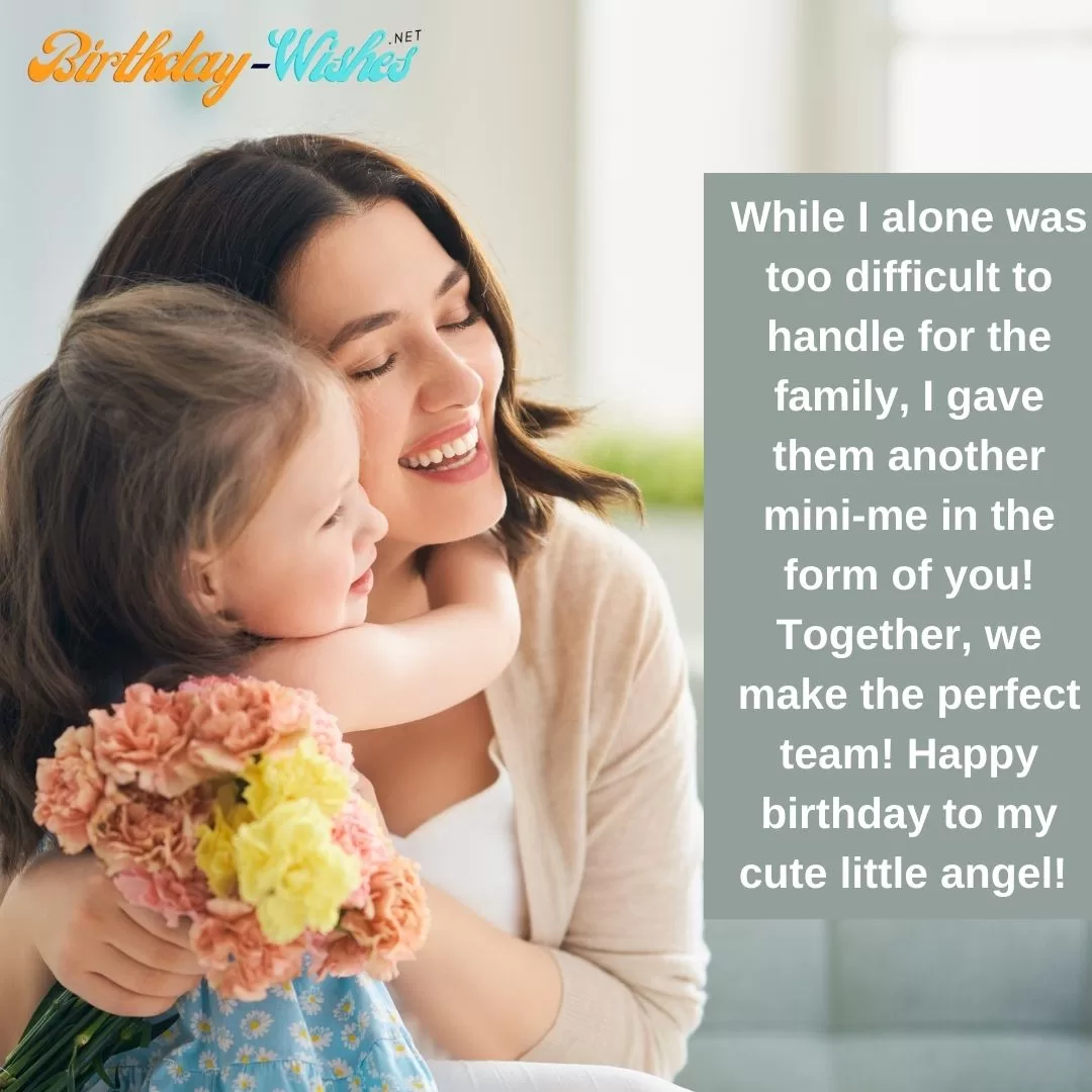 Birthday Wishes for Baby Girl from Mother 12