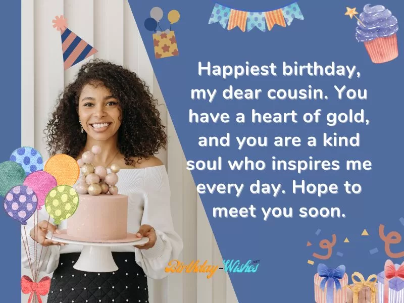 Birthday Wishes for Your Favorite Cousin 1