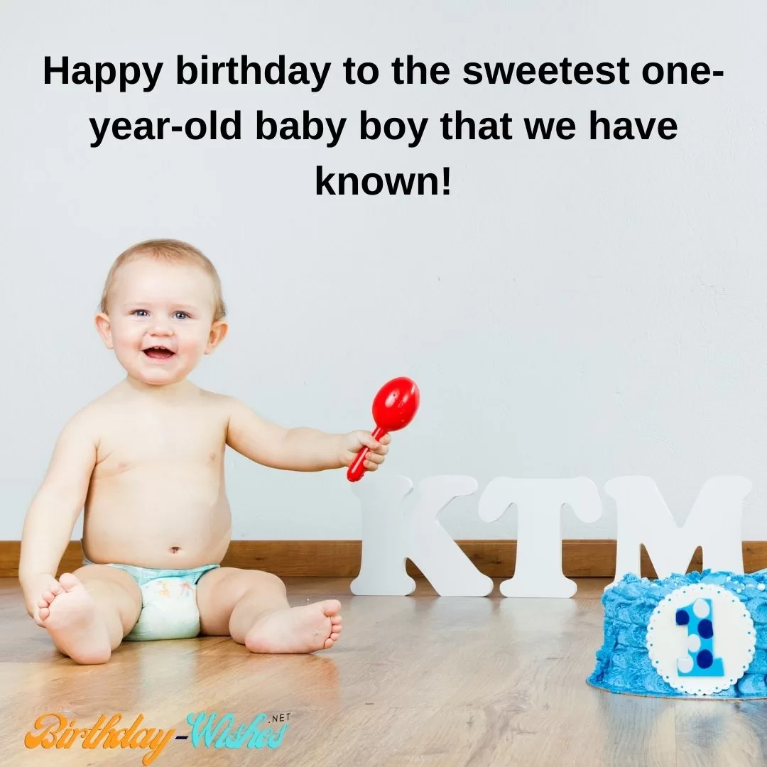 First Birthday Wish for Baby Boy 6