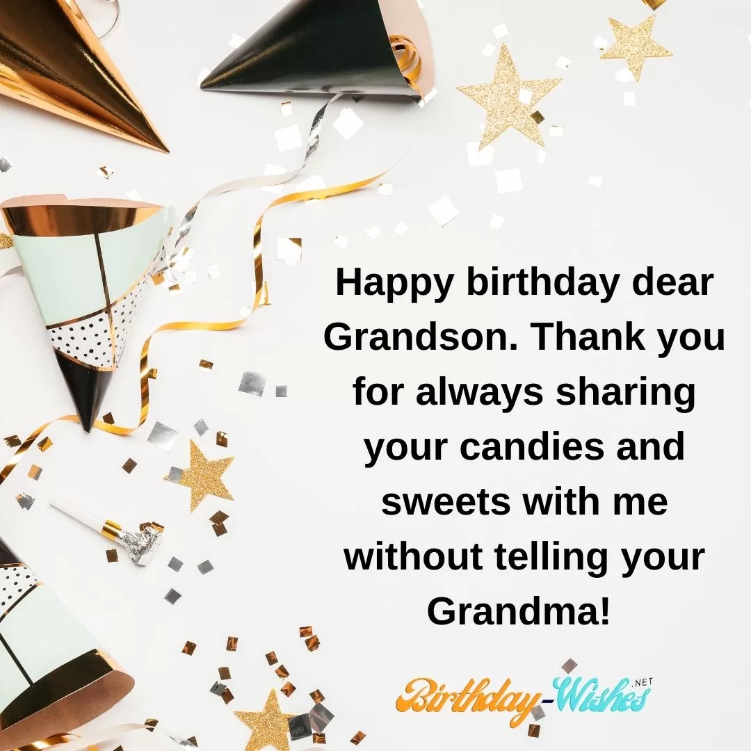 Funny Wishes for Grandson 8