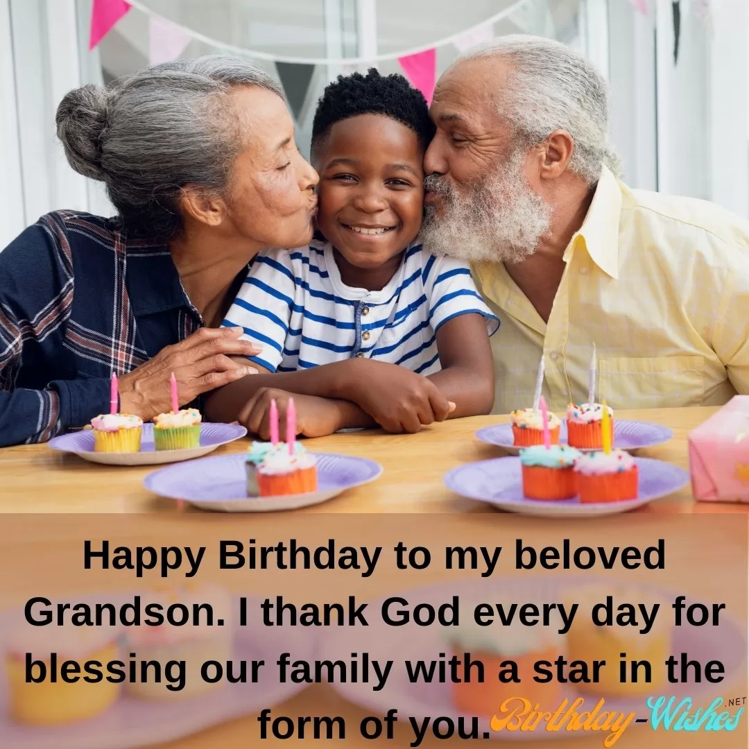 Heartfelt Birthday Wishes for Grandson 1