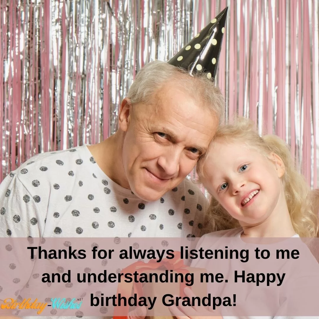 One-Liner Birthday Wishes for your GrandPa 10