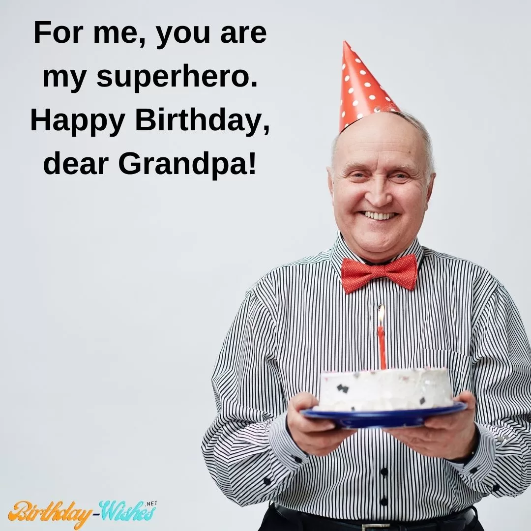 Short and cute messages for grandfather 6
