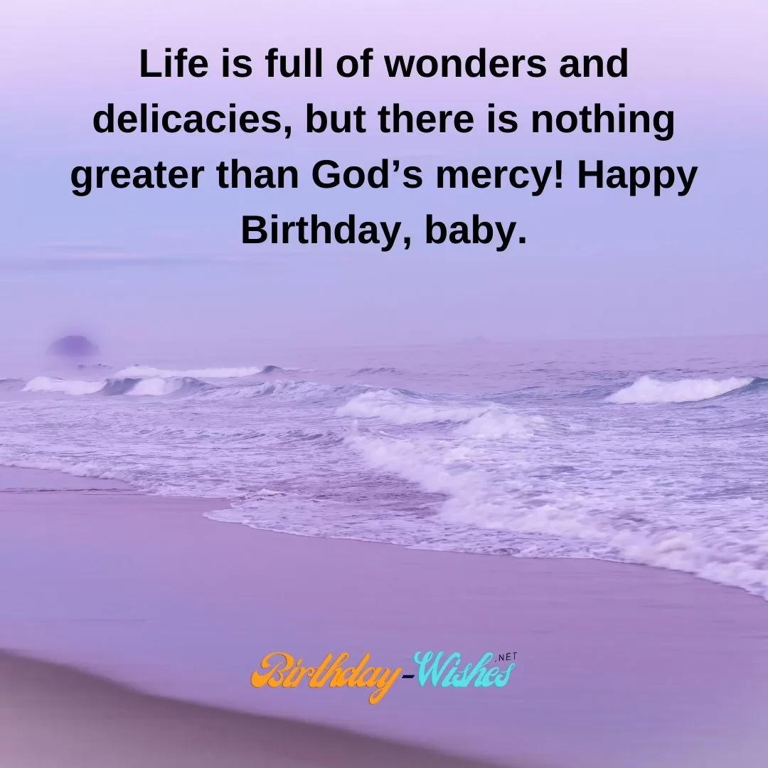 Spiritual birthday wishes for Baby Boy 13