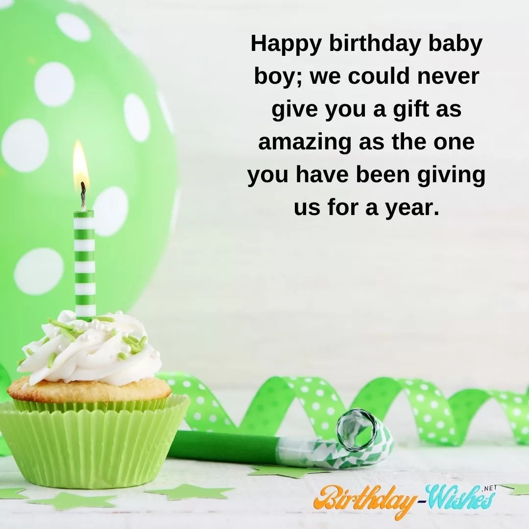 Two Liner Birthday Wishes for Baby Boy 19