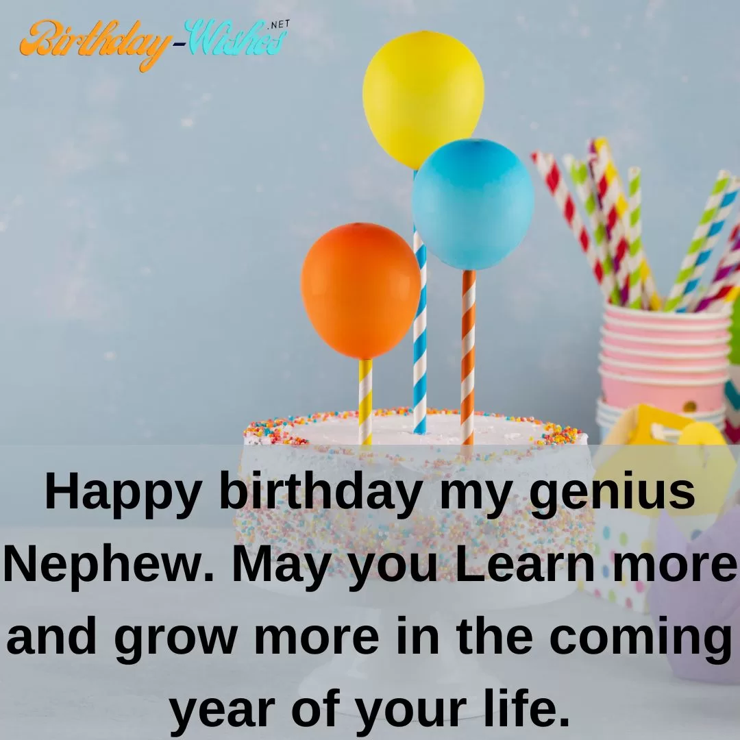 Birthday Wishes for Nephew 3