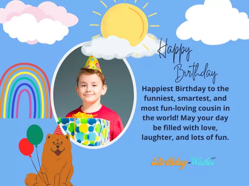 Wishes for Male Cousin on his Birthday 24