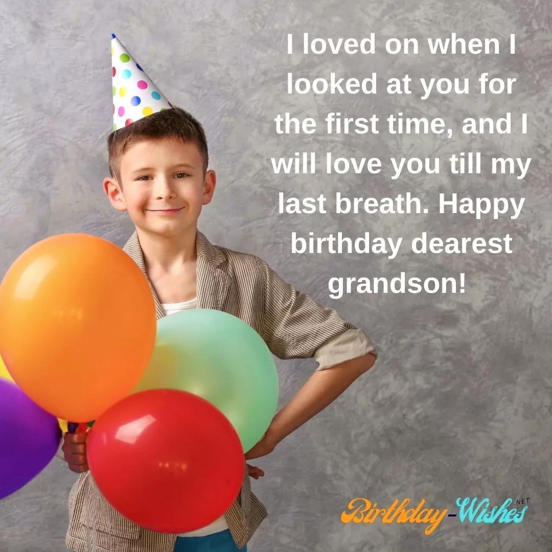 Wishes for grandson to send on Whatsapp and Instagram 17