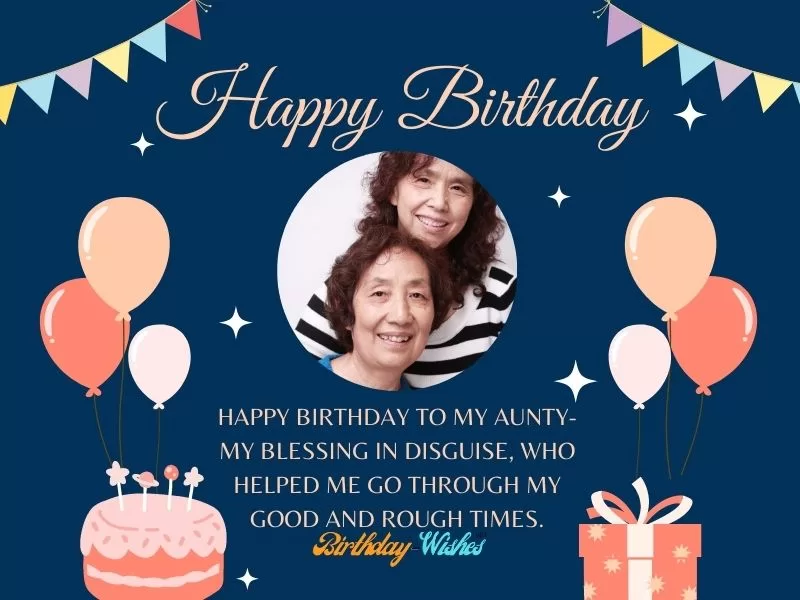 Birthday Wishes for Aunt like Mother