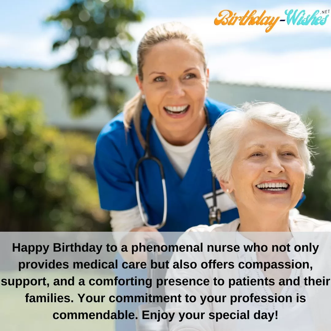 Birthday Wishes for Nurse 12