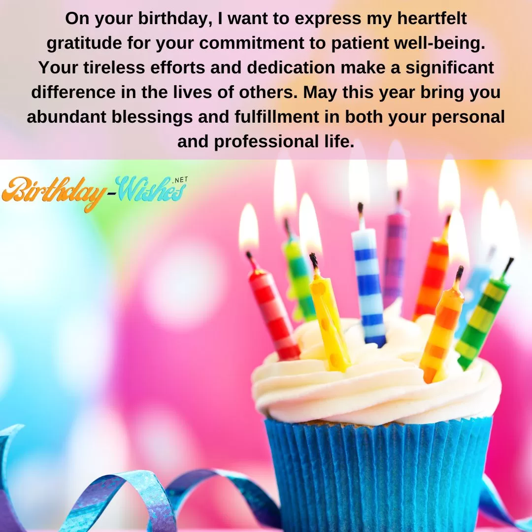 Birthday Wishes for Nurses’ 23