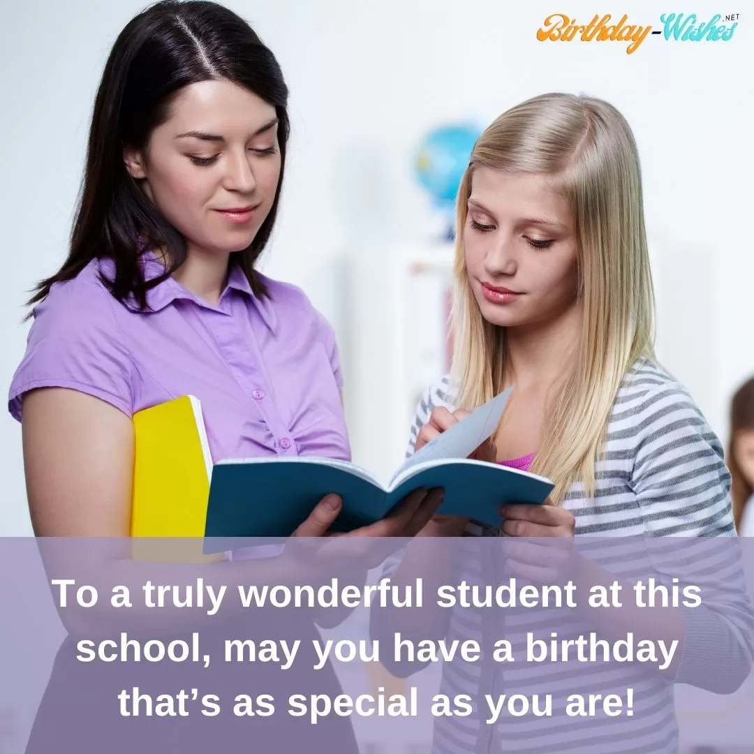 Birthday Wishes for Students to send personally 17
