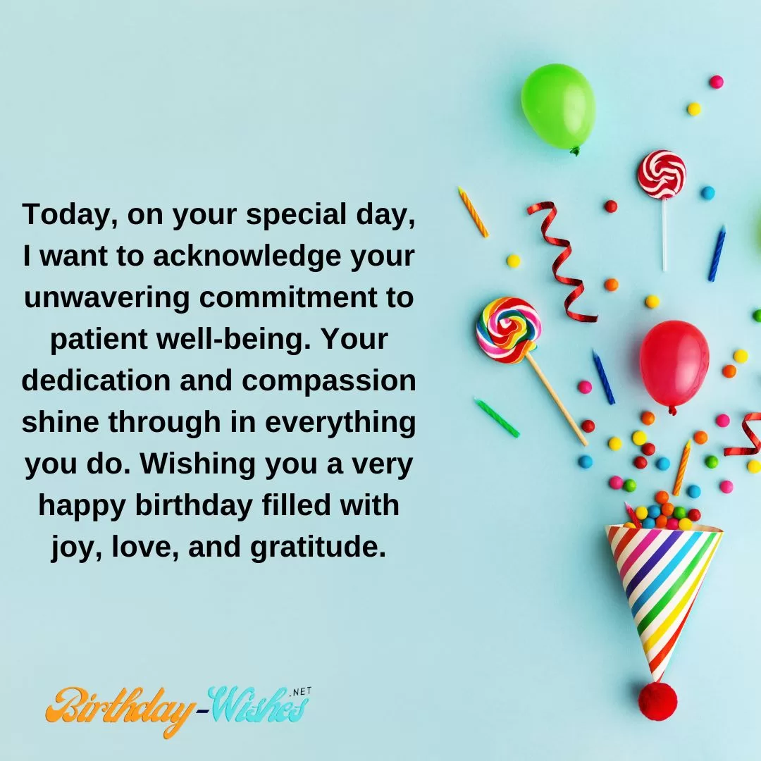 Wishes on Nurses’ Birthdays 22