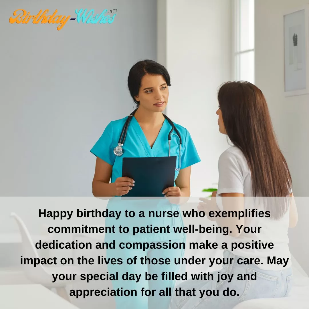 Wishes on Nurses’ Birthdays for Well-being 24