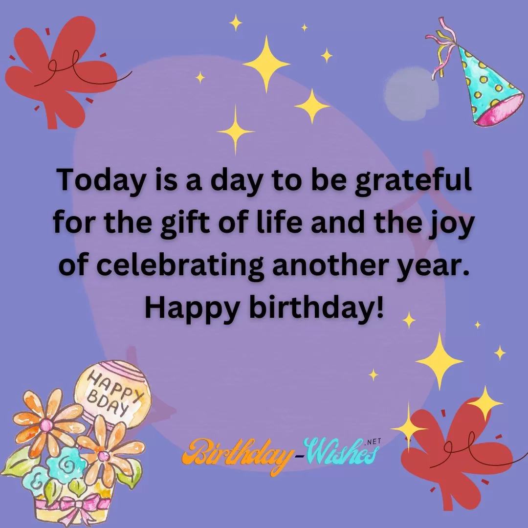 Be Happy Birthday Wishes