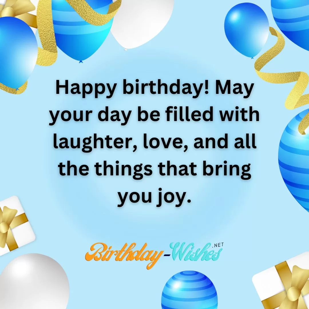 Birthday Wishes for a Joyful Celebration