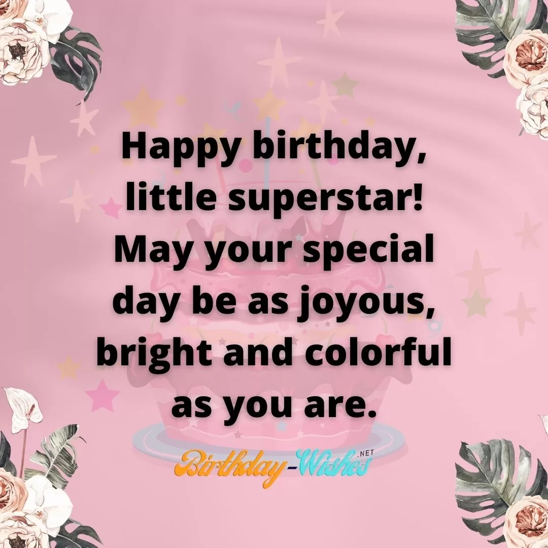 birthday messages for kids 3