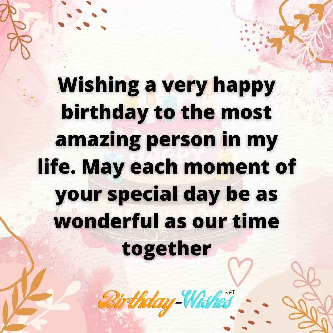 birthday messages for love 2