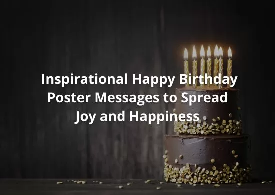 Happy Birthday Poster to Spread Joy