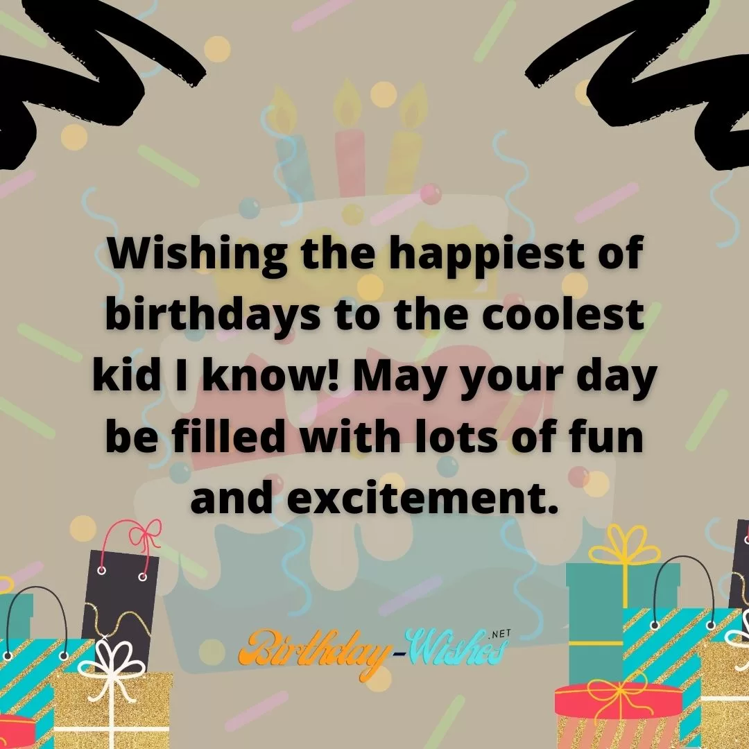 short birthday wishes for kids 2